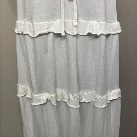 NWT J. Crew women’s summer white flare midi dress size M - Picture 3 of 10